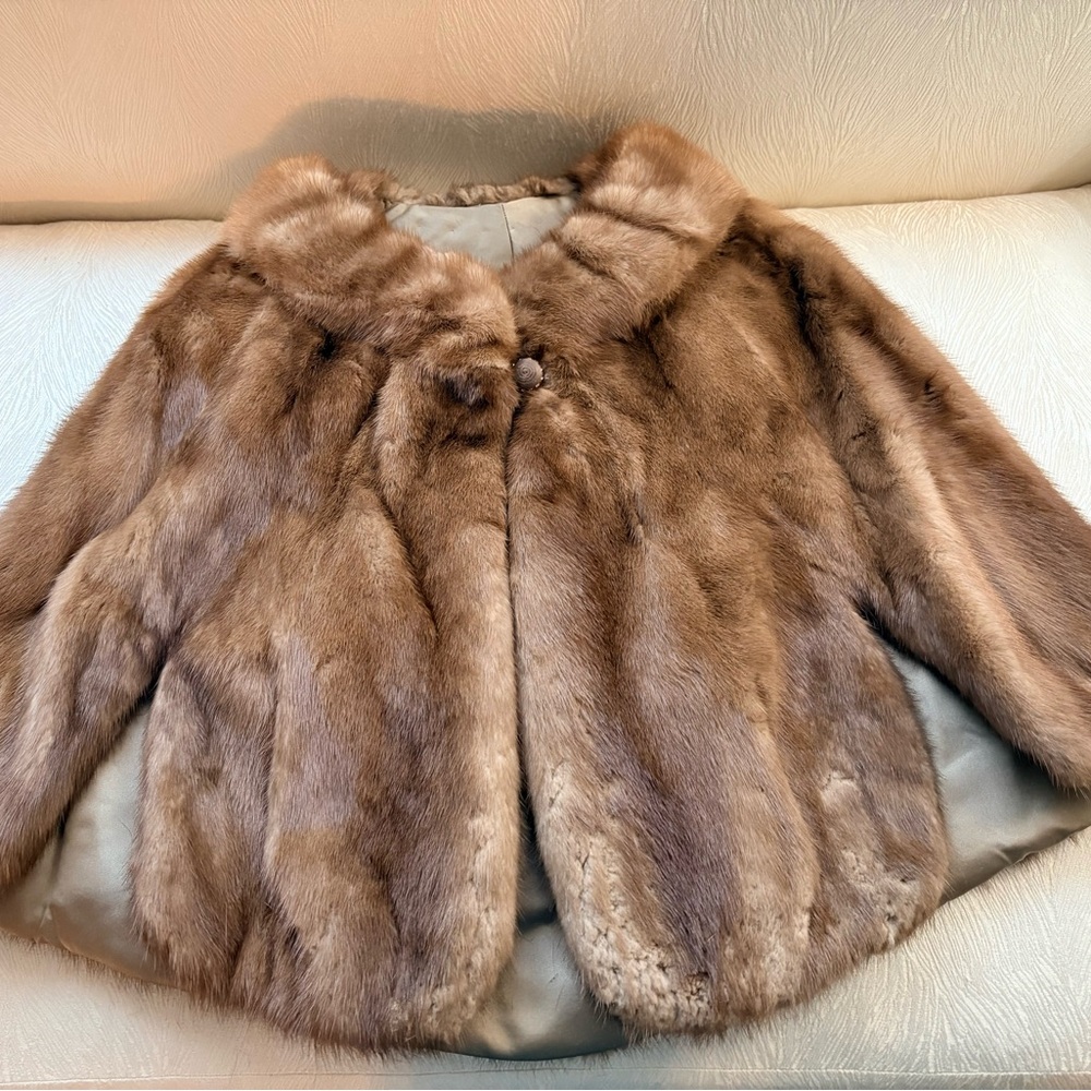 Vintage Authentic Mink Cape / Stole